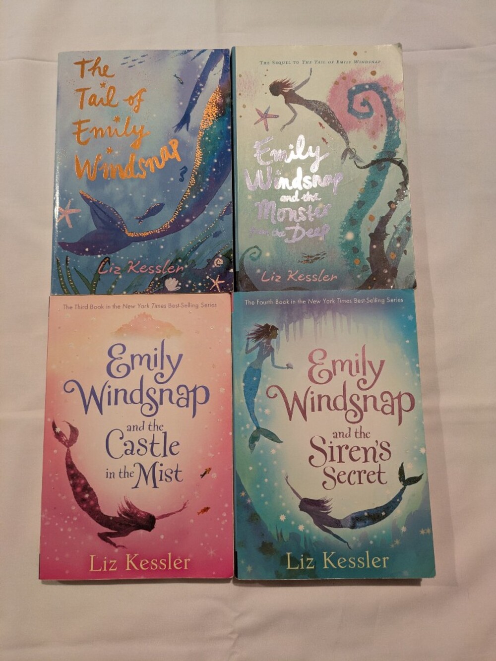 The Tail Of Emily Windsnap Series By Liz Kessler
